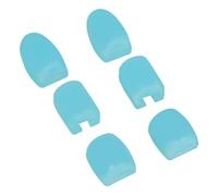 TOYANDONA 6piezas Teclado Lateral del Saxofón Elevadores de Llave Lateral Almohadillas de Silicona Color Azul Accesorio para Saxofón Protección de Dedos para Práctica y Rendimiento