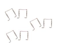 TOYANDONA 6piezas Tornillo Para Abrazadera De Mentonera De Violín Repuestos Duraderos Para Violín De Accesorios De Alta Resistencia y Fácil Instalación