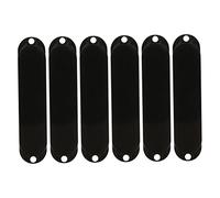 TOYANDONA 6piezas Vivienda Camioneta para Pastilla Sellada Cubierta de Pastilla de Bobina Simple Accesorios de Guitarra para Uso Concierto