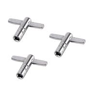 TOYANDONA 6piezas Wrench t Shaped Drum Key for Easy Drumhead Change Essential Accessory for Drummers Construction Unloading and Loading Drums