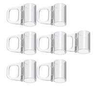 TOYANDONA 7 Clips Transparentes para Cenefa de Persiana Enrollable de 20 MM Soportes de Fijación para Persianas Plisadas Accesorios para Cortinas Montaje Rápido y Agarre Seguro Paquete