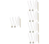 TOYANDONA 75piezas Sensores Piezoeléctricos De Captación De Sonido Para Guitarra Elementos De Disco Piezo Accesorios Musicales Conexión Sencilla y Alta Sensibilidad