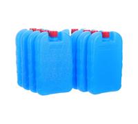 TOYANDONA 8 Piezas Caja de Hielo para Ventilador de Aire Acondicionado Efecto de Enfriamiento Rápido y Almacenamiento Frío Duradero, Material PE Azul Adecuado para Playa y Exterior