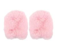 TOYANDONA 8 Piezas Cubierta De Micrófono Protector contra El Viento Micrófono Parabrisas Muff Micrófono Cubierta De Viento Parabrisas Muff Cubierta Micrófono Peludo Parabrisas Muff Cubierta