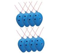 TOYANDONA 8 Piezas Niños Mini Ocarina Principiantes Ocarina Para Niños Instrumento Musical Ocarina Flauta De Patata Silbato De Ocarina Cestas Abdominales Canasta Para Niños Clásico