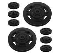 TOYANDONA 8 Piezas Rueda de Polea de Nailon Rodamiento para Gimnasio en Casa, Suave y Reducción de Ruido, Accesorio Esencial para Máquinas de Fitness
