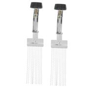 TOYANDONA 8 Piezas Tambor De Trampa Cables De Trampa Universales Accesorios De Estantería De Alambre Tira De Trampa De Tambor Casco Para Hombre Soporte De Hamaca Mohawk Resorte De Tambor