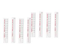 TOYANDONA 8hojas Pegatinas De Notas Musicales Para Guzheng Etiquetas De Cuerdas y Escalas Para Principiantes Accesorios De Práctica Para Novatos