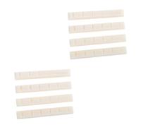 TOYANDONA 8piezas Cejuela De Guitarra De Hueso De Res Para Puente De Guitarra Reemplazo Profesional De Accesorios Acústicas y Eléctricas
