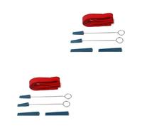 TOYANDONA 8piezas Kit De Afinación De Piano Diapasones y Sordinas De Goma Herramientas Tira De Temperamento para Afinación Musical