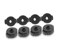 TOYANDONA 8piezas Tuercas De Plástico Para Platillo Rápido Montaje y Desmontaje Accesorios De Percusión Para Tambores Fijación Duradera y Práctica