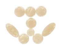 TOYANDONA 9 piezas Botones para Saxofón de Natural Almohadillas Suaves y Pulidas Accesorios para Saxofón Tenor y Soprano para Cómodo y Alivio de Fatiga Músicos
