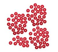 TOYANDONA 90piezas Arandelas De Fieltro Para Piano Reparación De Teclas Accesorios Para Nivelación Almohadillas De Compatible Pianos y Guitarras Eléctricas