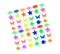 TOYANDONA 98 Piezas Decoraciones Coloridas para Radios de Bicicleta de Accesorios para Incluye Estrellas Mariposas Peces y Perlas Largas para Personalizar Bicicletas y Hacerlas Divertidas