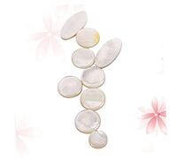 TOYANDONA 9piezas Botones Para Teclas De Saxofón De Accesorios Ligeros Para Saxo Tenor y Soprano Diseño Brillante Para Claves Musicales