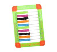 TOYANDONA Ábaco Infantil Educativo Plástico con Base Contar Matemáticas para Niñas Desarrollo Cálculo Memoria Atención Color Aleatorio Color Aleatorio