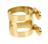 TOYANDONA Abrazadera Ajustable Para Saxofón Alto De Madera De Boj, Clip De Ligadura De Latón Para Accesorios De Saxofón, Parte Para Instrumentos De Viento, Uso Profesional