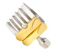 TOYANDONA Abrazadera De Saxofón Clip De Cabeza De Saxo Ligadura Doble Tornillos Latón Ligadura De Saxo Para Saxofón Alto Parte De Saxofón Saxófono Acero Inoxidable Brida Cobre