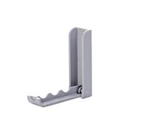 TOYANDONA ABS Ganchos Plegables Adhesivos, Beige para Puerta 2 Piezas | Montaje sin Perforar, Muescas Antideslizantes, para Ropa y Bolsas, Entrada o Baño