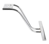 TOYANDONA Accesorio de Reposapiés para Silla de Peluquería en Acero Inoxidable, Diseño Práctico y Duradero para Estilistas, Color Plata