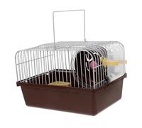 TOYANDONA Accesorios para Jaulas De Hámster Jaula De Viaje para Hámster Pequeño Jaula De Transporte Multifuncional para Hámster Jaula para Ratón Jaula Portátil para Chinchillas Jaula