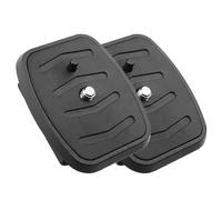 TOYANDONA Adaptador de Trípode de Liberación Rápida para Cámara, 2 Piezas, Plástico Negro, Montaje Fiable y Resistente para Accesorios de Trípode Profesional