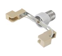 TOYANDONA Adaptador Fácil Instalación de Portalámparas E27 Cerámico a R7s y Larga Duración para Bombillas Halógenas y LED Adecuado para Iluminación Hogar