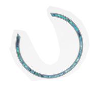 TOYANDONA Adhesivo Decorativo para Agujero de Sonido de Guitarra Clásica y Ukelele Autoadhesivo sin Dañar la Superficie Azul Compatible Mayoría de Guitarras Fácil Aplicación