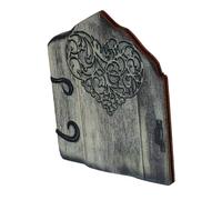 TOYANDONA Adornos De Puerta De Hadas Miniatura De Madera Para Decoración De Jardín Puerta De Hadas Artesanal