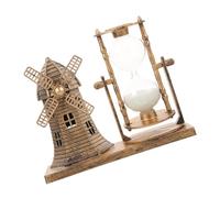 TOYANDONA Adornos De Reloj De Arena Retro Decoración De Faro Vintage para Sala De Estar Decoración De Escritorio Material