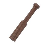 TOYANDONA Afilador de Cuencos Cantores Palillos de Madera para Cuencos Sonoros Mazos para Meditación y Yoga Material de Nogal Negro