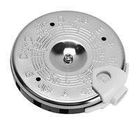 TOYANDONA Afinador De Guitarra De 13 Tonos C-c, Calibrador Redondo De 13 Agujeros Para Violín, Material Duradero, Ligero y Portátil, Adecuado Para Músicos y Estudiantes