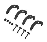 TOYANDONA Ajustadores Metálicos para Violonchelo 3/4-4/4 Doble Serie de Microafinadores, Gancho Integrado y Tornillo de Precisión, Accesorios para Regulación Fina de Cuerdas Musicales