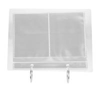 TOYANDONA Álbum Expositor para Pegatinas de Uñas Soporte Compacto para 68 Pegatinas Páginas Transparentes para Organizar y Proteger Adecuado para Coleccionar y Exhibir Arte de Uñas