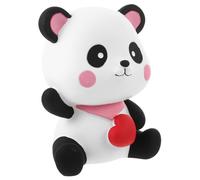 TOYANDONA Alcancía de Panda Creativa de Vinilo Capacidad Suficiente para Ahorrar, Decoración para Escritorio y Obsequio Adecuado para Cumpleaños o Año
