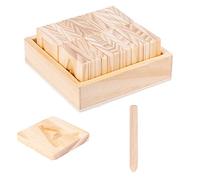 TOYANDONA Alfabeto Tracing Boards Aprendizaje Letras Tracing Alfabeto Tarjetas ABC 123 Trace Letras Madera Montessori Aprendizaje Habilidades Juguetes para Niños