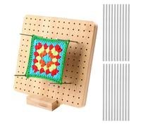 TOYANDONA Alfileres de Bloqueo para Crochet de Acero Inoxidable 2X100 MM 20 Unidades Varillas Metálicas para Tablero de Bloqueo Accesorios para Proyectos de Tejido y Manualidades