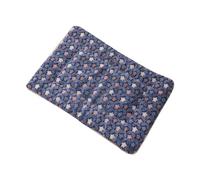 TOYANDONA Alfombra Térmica para Mascotas de Invierno Colchoneta Acolchada de Flanela para Perros y Gatos Diseño con Estrellas Azul y Cálida para Descanso y