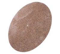 TOYANDONA Alfombrilla Bloqueador de Vibraciones de Corcho para Tocadiscos 12 Pulgadas sin Ranuras Tapete Antideslizante para Discos de Vinilo para Reproductores de Vinilo y Fonógrafos