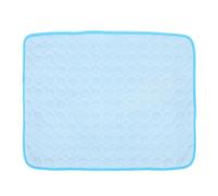 TOYANDONA Alfombrilla Refrescante Portátil para Mascotas Verano Colchoneta de Enfriamiento Ligera para Perros y Gatos Cama Transpirable sin Electricidad para Viajes y Hogar Color Azul