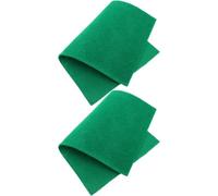 TOYANDONA Alfombrillas para Reptiles 2 Unidades 50x30 Cm Verdes Absorbentes y Decorativas para Tortugas, Ranas, Lagartijas y Serpientes, Sustrato Práctico para Terrarios y Cama para