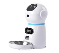 TOYANDONA Alimentador Inteligente para Gatos y Perros con Temporizador Digital, Dispensador Automático De Comida 3.5l, Recipiente De Acero Inoxidable, Uso USB para Alimentación Programada En Casa