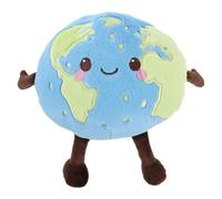 TOYANDONA Almohadas de Peluche del Planeta Tierra - Peluche Redondo del Planeta Tierra - Lindo cojín con Forma de muñeco de la para Fiestas de cumpleaños Infantiles con temática de astronomía y