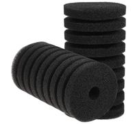 TOYANDONA Almohadilla de Filtro de Esponja para Acuario 2 Unidades Prefiltro Bioquímico en Espuma Accesorio de Repuesto para Filtro de Colador Instalación Sencilla para Acuarios