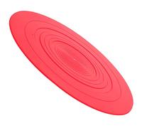 TOYANDONA Almohadilla De Silicona Antiestática Protectora Para Tocadiscos De Vinilo Alfombrilla Para Discos De Vinilo Cojín Para Discos De Para Escuchar Música Casa o Estudio Color Rojo