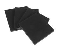 TOYANDONA Almohadillas Antideslizantes de Goma Resistentes para Tacones Altos, 2 Pares Adhesivo para Reparación de Suelas en Zapatos de Mujer, Protección Silenciosa y Duradera