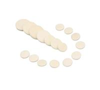 TOYANDONA Almohadillas de Fieltro Instrumentos de Viento Madera Juego de 17 Piezas Incluye 3 Almohadillas de 165 Mm 1 de 15 Mm para Sib
