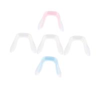 TOYANDONA Almohadillas Nasales Antideslizantes para Gafas de Silicona Suave 5 Piezas Repuesto Cómodo para Puente Nasal Ideales para Uso Diario y Actividades Variadas