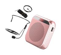 TOYANDONA Altoparlante Portátil Recargable Micrófono De Diadema para Profesores Guía Turístico Clases y Entrenamiento Pantalla Led Amplificador De Voz Compacto para Viajes