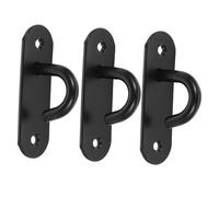 TOYANDONA Anclaje de Pared para Bandas de Resistencia Soporte Inoxidable 3 Piezas Gancho Resistente para Gimnasio para Entrenamiento de Yoga y Fitness